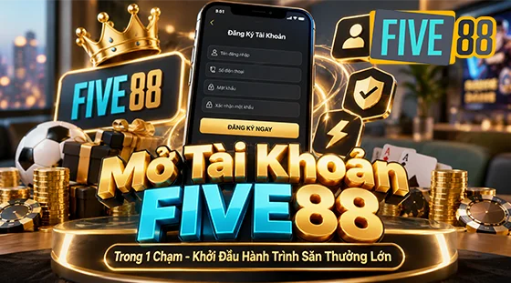 Mở Tài Khoản FIVE88 Trong 1 Chạm